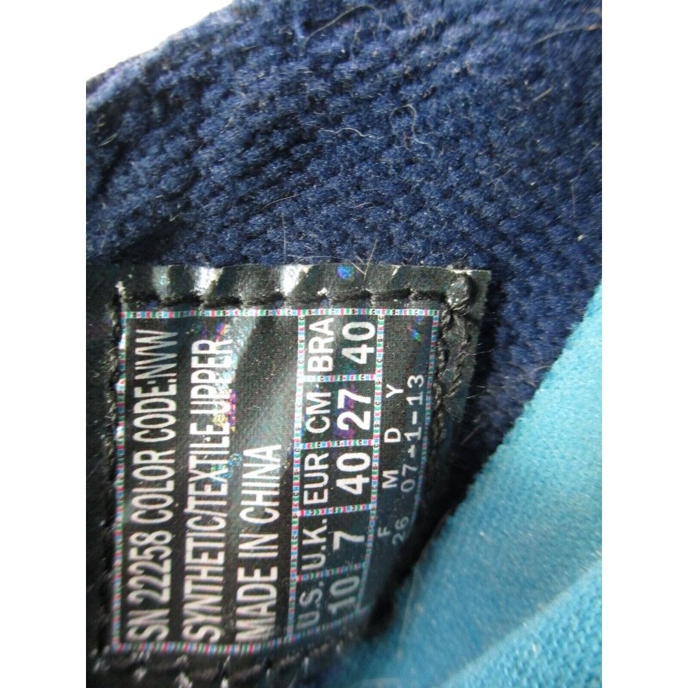 Skechers Memory Foam Mesh Walking Shoes Blue Sz 10 - image 6